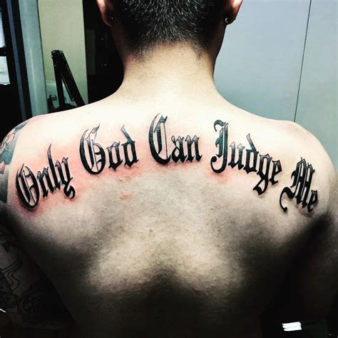 only god can judge me tatto|54 Fantastic Only God Can Judge Me Tattoo Ideas